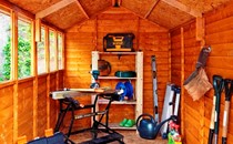ADD106HD 10X6 Apex Shed Double Door Int