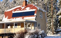 0151 Solar Panels In Snowy Scene Sweden 1 